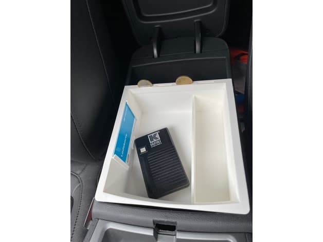 Hyundai Kona Console Tray with coin preview