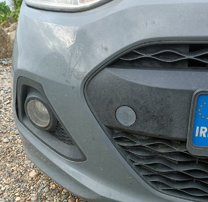 Hyundai i10 front Tow cover preview