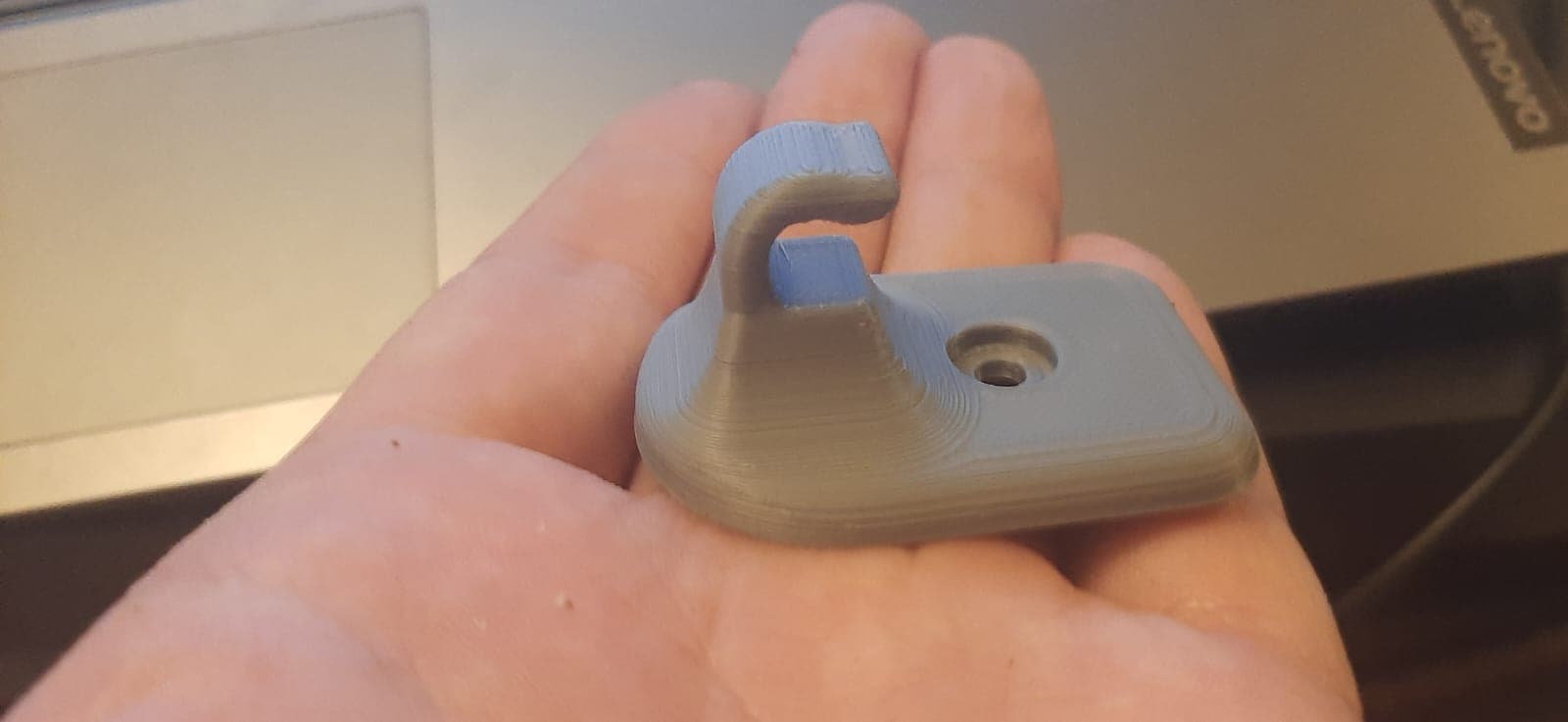 Jeep Cherokee CRD sun visor/blind mount clip. preview