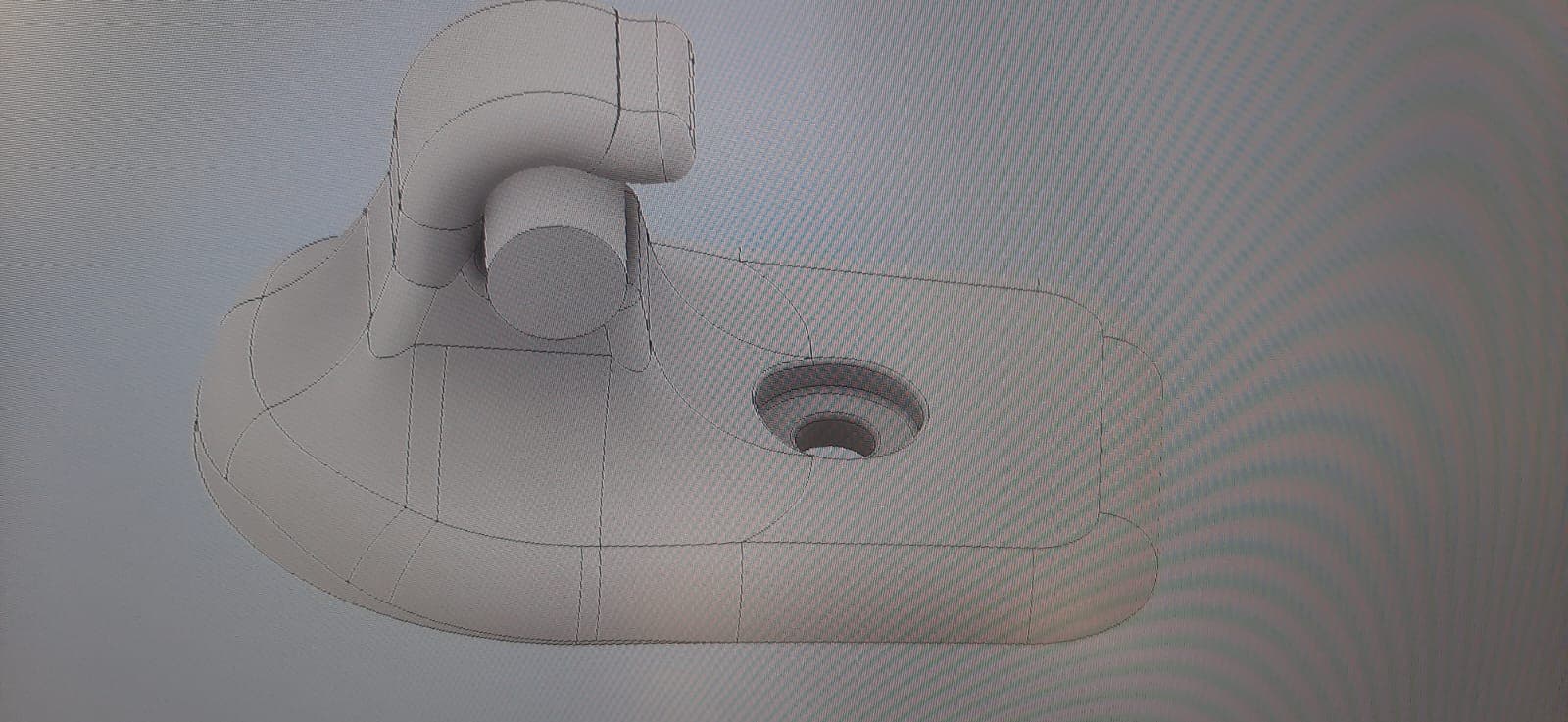 Jeep Cherokee CRD sun visor/blind mount clip. preview