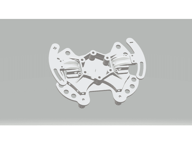 Buttonplate for aliexpress 320mm wheel Porsche cup style preview