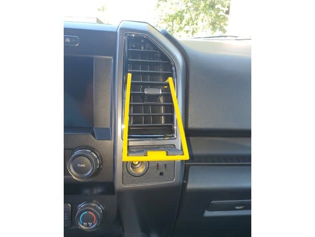 F150 a/c vent bottle holder preview