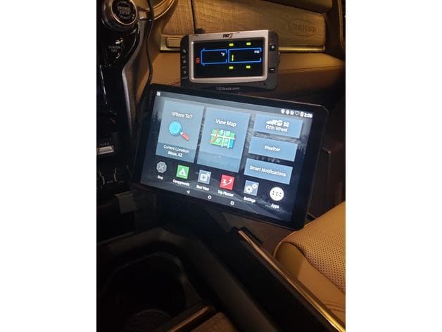 Improved GPS/TTPMS display mount for 2020 RAM preview