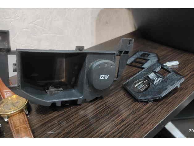 Photo of button holder and usb Renault Espace 4