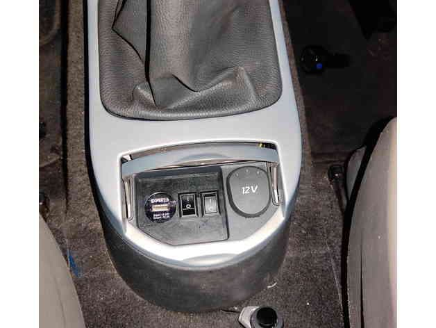 button holder and usb Renault Espace 4 preview