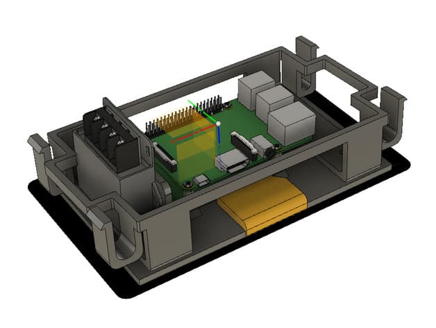Raspberry Pi Touchscreen Mount for Ford Crown Victoria preview