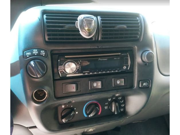 Ford [Explorer] Ranger Single DIN Aftermarket Stereo Trim preview