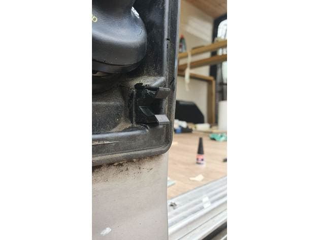 Ford transit van fuel cap latch preview