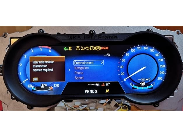Ford Mondeo MK5 Full Digital IPC Frame preview