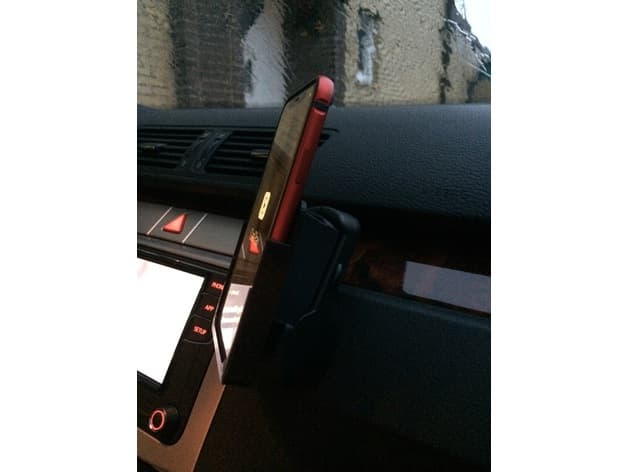 VW UHV adaptor (angled + cable holes) preview