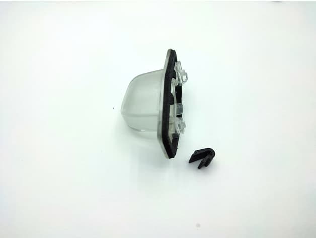 Number illumination housing latch preview