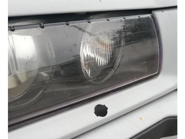 Headlight Cleaner Delete Cap for BMW E36 preview