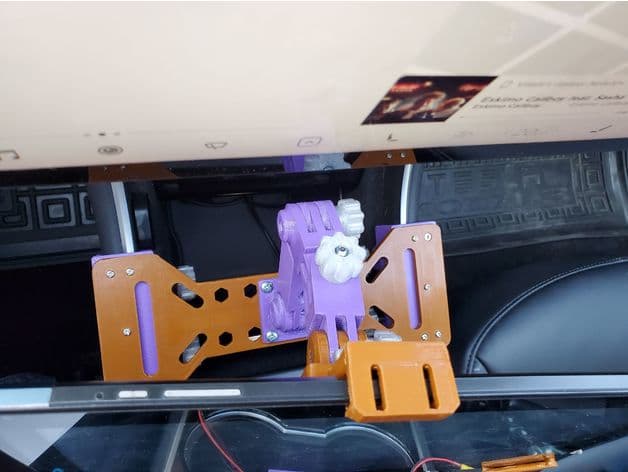 Tesla Model 3 - fully adjustable tablet holder preview