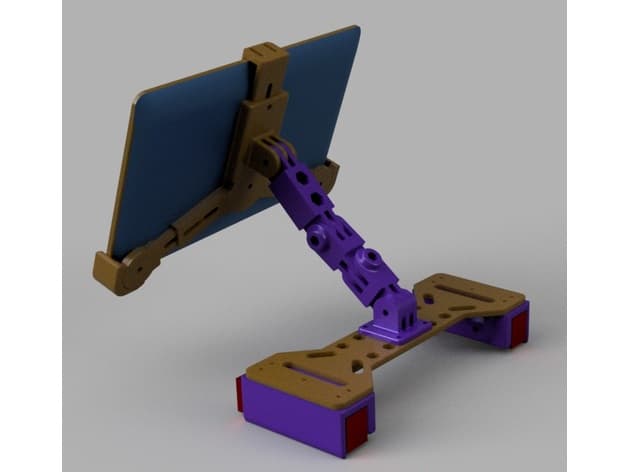 Tesla Model 3 - fully adjustable tablet holder preview