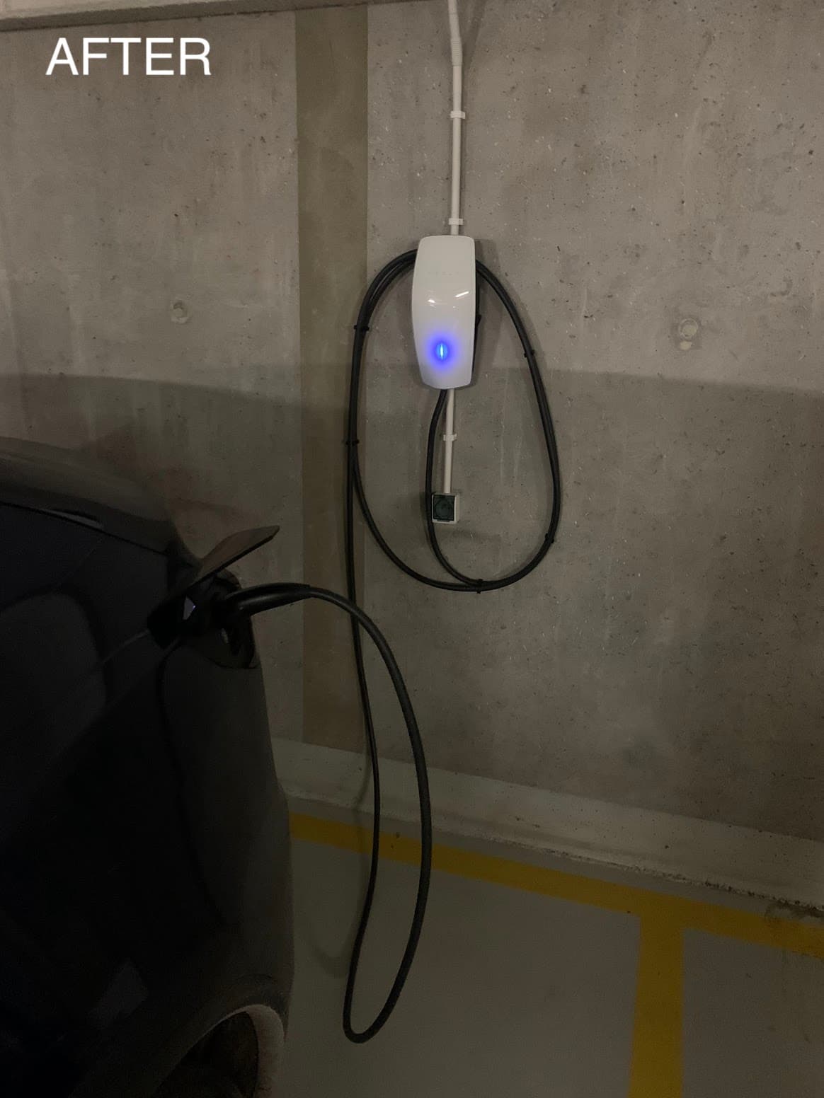 Tesla Wall Connector cable clip preview