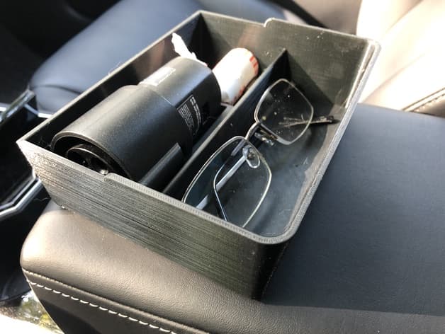 Tesla Model 3 Tray w/J1772 storage slot preview