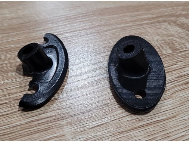 MR2 sun visor bracket preview