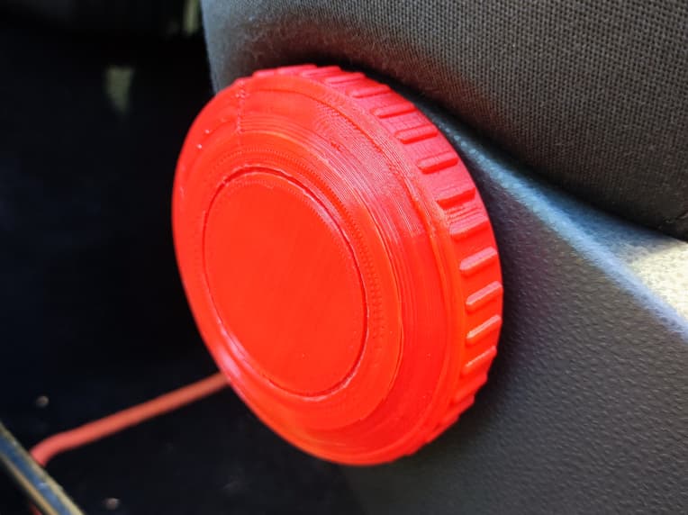 Photo of VW Seat Adjustment Knob
