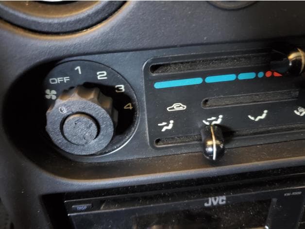 NA Miata AC HVAC Knob and Button preview