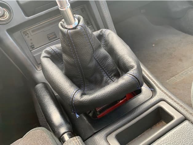 Toyota Supra MK3 shifter boot frame preview