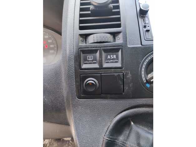 VW Transporter T5 Blank Dashboard preview