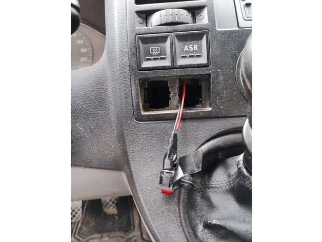 VW Transporter T5 Blank Dashboard preview