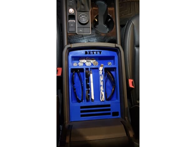 2020 VW Atlas Cross Sport Console Organizer preview