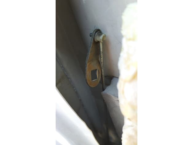 vw t4 transporter rear left door handle. preview