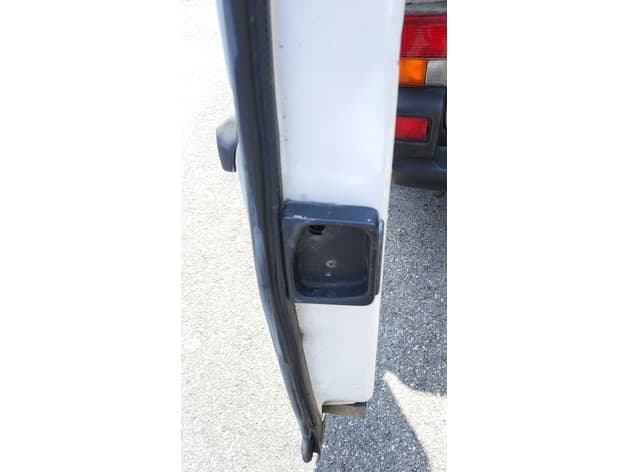 vw t4 transporter rear left door handle. preview