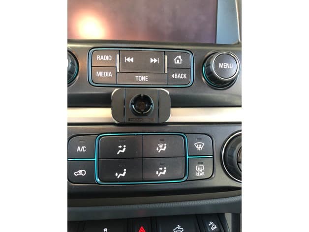 Chevy Colorado 2015+ Magnetic Phone Flat area Mount preview