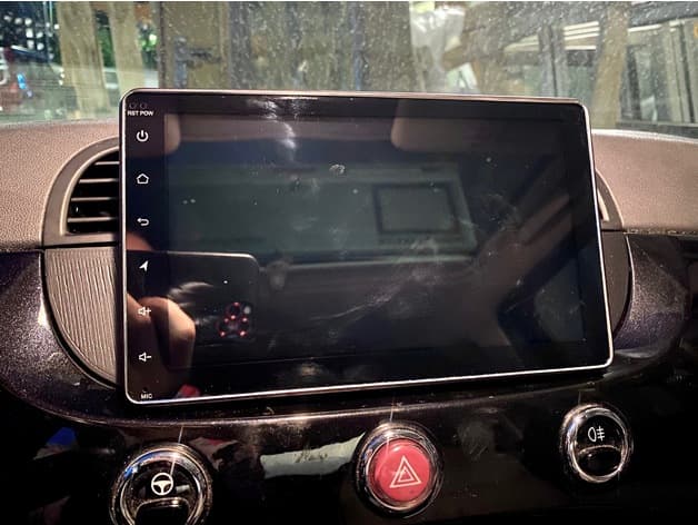 Fiat 500 Din1 Cover / Blende (Joying) preview