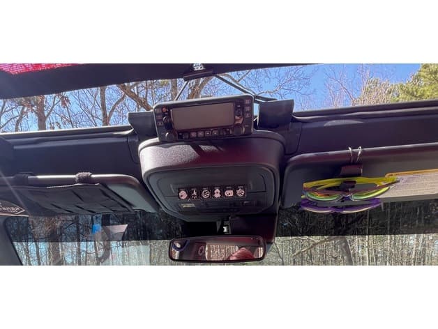 2021+ Bronco ICOM Head Unit Mount preview