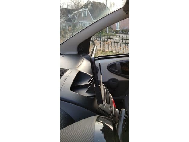 Tablet holder for Citroën C1 / Peugeot 107 preview