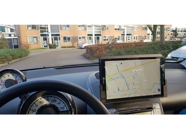 Tablet holder for Citroën C1 / Peugeot 107 preview
