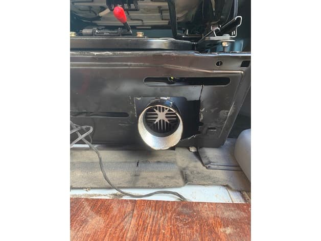 Ford Transit Seat Pedestal Adapter for Diesel Heater Vent preview