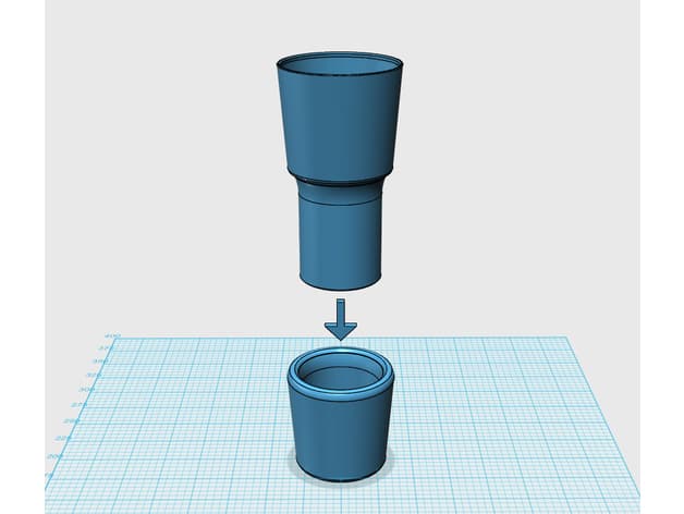 Cup Holder for Ford Transit to put in Red Bull berverage can preview