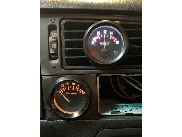 Photo of MK3 Volkswagen 52mm Gauge Pods