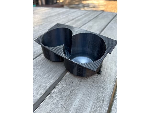 Audi A8 S8 D3 cup holder insert preview