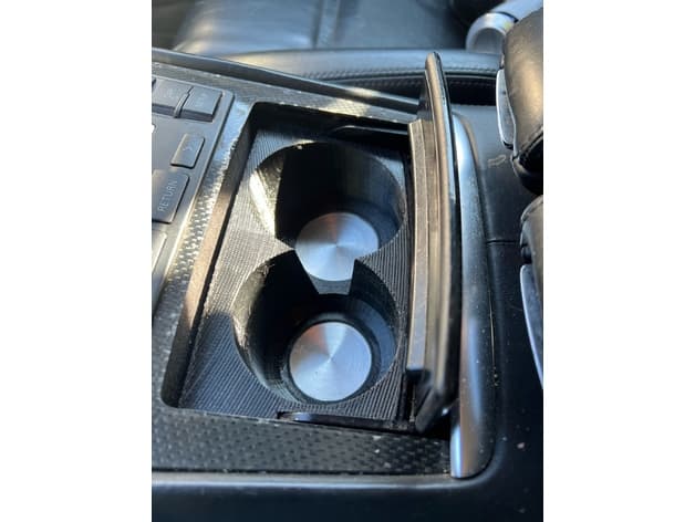 Audi A8 S8 D3 cup holder insert preview