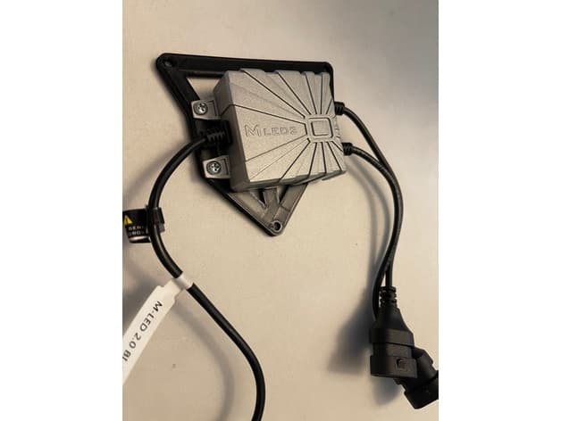 Morimoto mled 2.0 Driver mount for 01-05 Civic preview