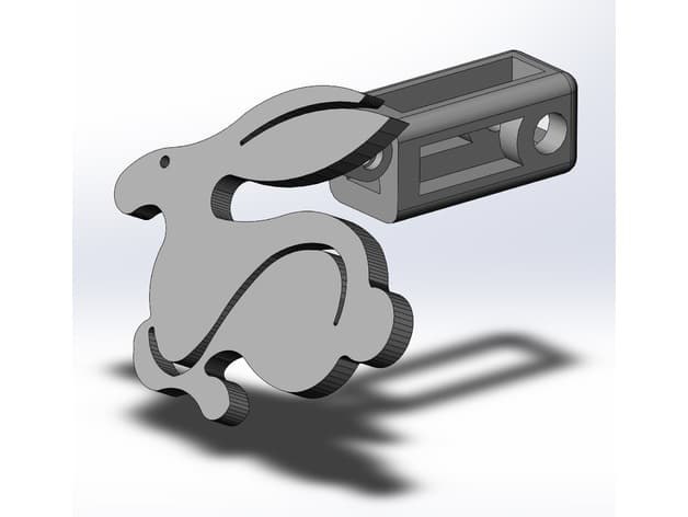 VW Rabbit Hitch Receiver Cover preview