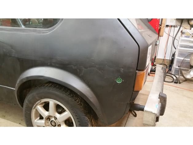 VW Rabbit Mk1 Side Marker Cover preview
