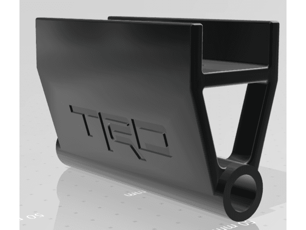 Photo of Toyota Tacoma Bed Rail Bicycle Thru Axle Fork Mount 12mm x 100mm