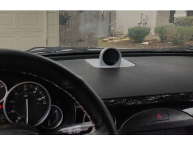 NC miata dash single gauge pod preview