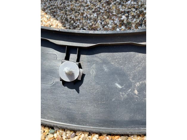 Mini Exterior trim clip preview