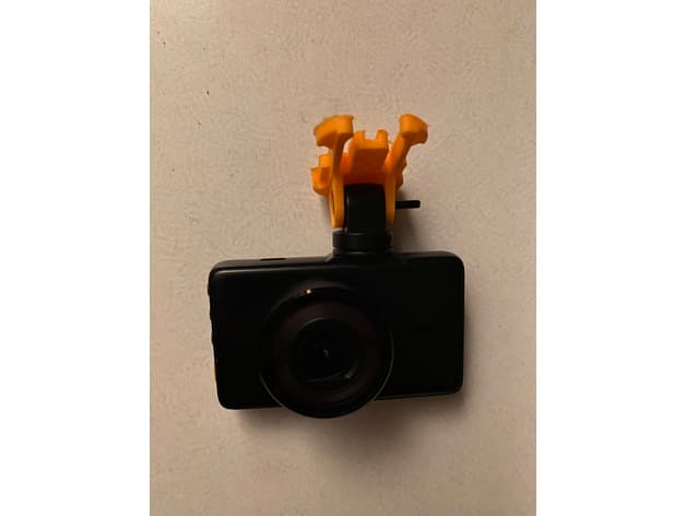Go Pro Buckle Mount, altered for apeman dash cam preview
