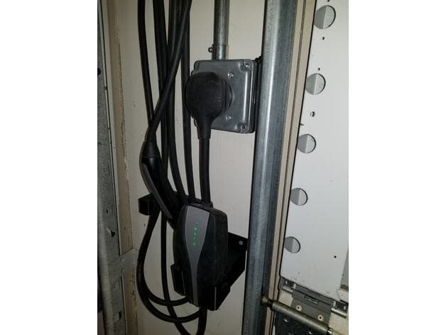 Tesla UMC wall mount with back clearance and top mount preview
