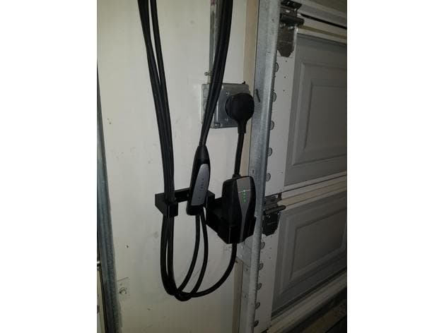 Tesla UMC wall mount with back clearance and top mount preview