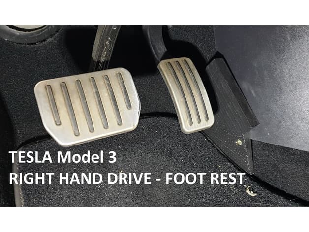 Tesla Model 3 RHD Foot Rest preview