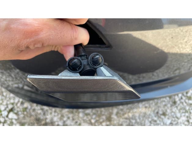 VW Sharan Cache lave phare / Headlight lava cover preview